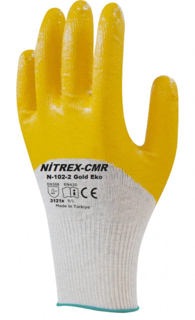 Eldiven �rg� Gold Sar� 