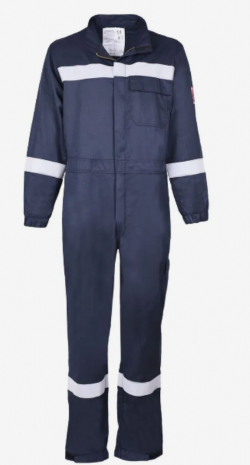 Nomex Alev Almaz Reflekt�rl� �� Tulum Uzun Kollu Kargo Cepli Y�ksek G�venlikli Koruma