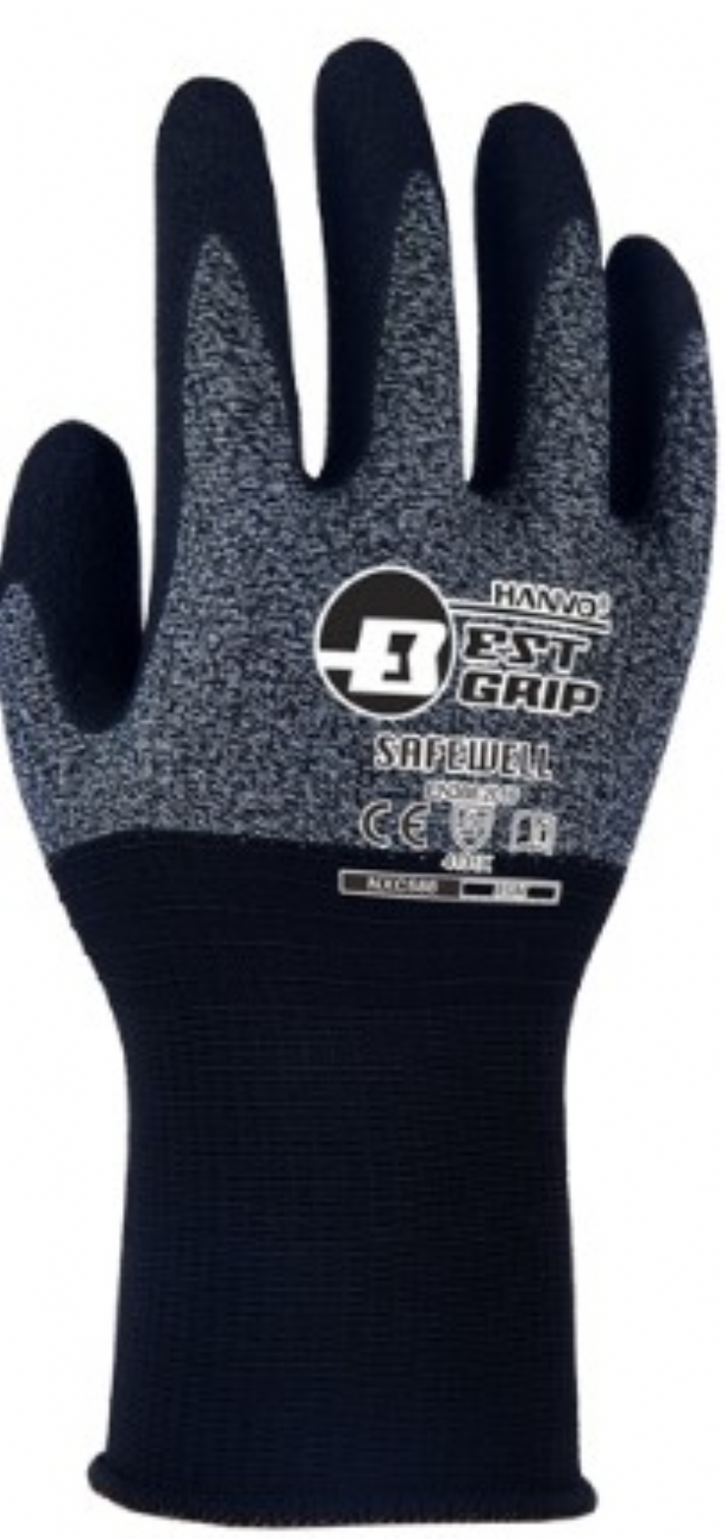 HNV NXC588 Kumlu K�p�k Nitril Montaj Eldiven